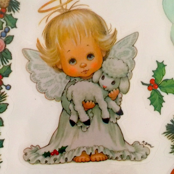 Angel Vinyl  Decals - REUSABLE - Made in the USA - Picture 2 of 7